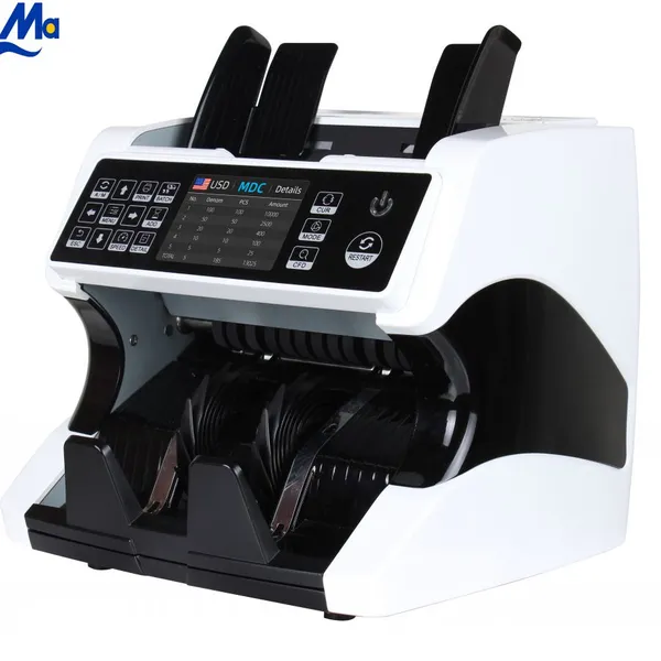 Banknote Bill Currency Money Counter With Fake Detector