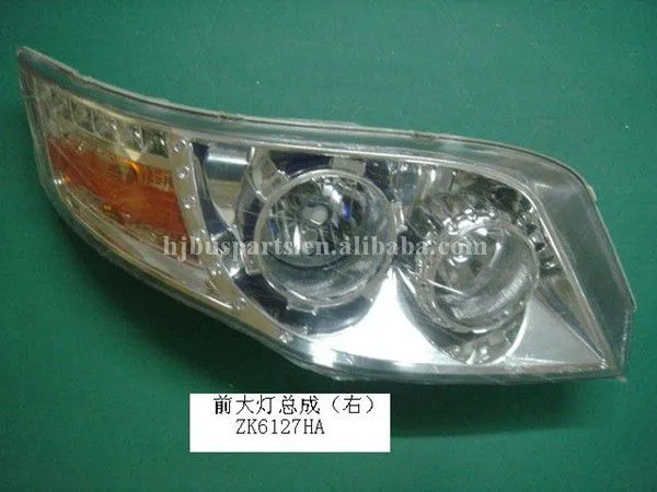 Guangzhou Auto Spare Parts China Bus Lamp Bus Automatic Light System Head Lamp Headlight Led Lights 24v for Buses photo-5