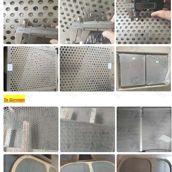 Galvanized Hexagonal Aluminum Perforated Metal Mesh,Stainless Steel Perforated and Hot Zin Perforated Plate photo-3
