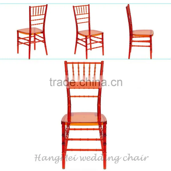 Manufacturer Supply Strong Knock Down Resin Chiavari Chairs Chair for Wedding photo-2