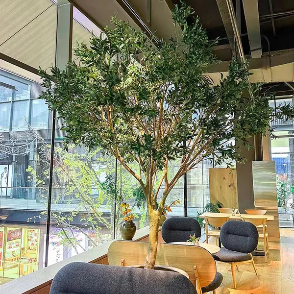 Large Artificial Olive Trees Artificial Decor Simulation Plant Fake Olive Trees for Landscape Project photo-4