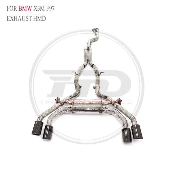 HMD Stainless Steel Exhaust Catback for BMW M5 E60 E61/M5 G90/M6 F06/M8 F91 F92/X3M F97 Car Accessories Whatsapp+86 18946955156 photo-5