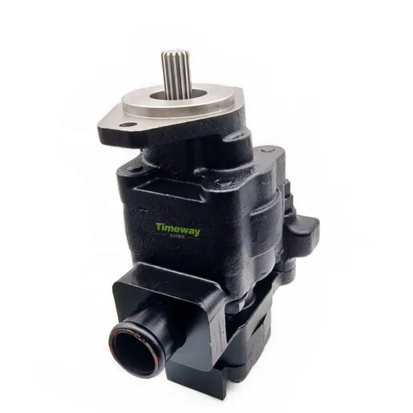 Hydraulic Pump AT331223 Double Gear Pump for Repair John Deere 310SK 315SK 325J 325K 325SK 310SJ 310G 315SJ Backhoe Loader photo-2