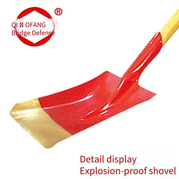 Explosion-proof Handle-mounted Square Shovels Made of Beryllium Bronze, Aluminum Bronze, and Brass, Explosion-proof Tools Without Sparks photo-2