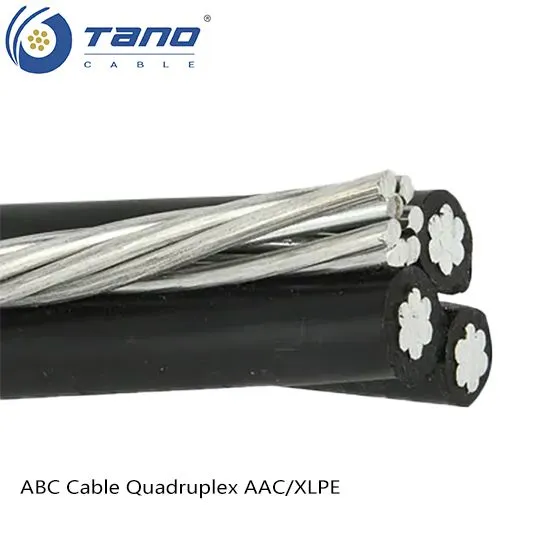ABC Cable Алюминиевый проводник четырехжилый ААС/ПВХ Электрический кабель Tano Cable