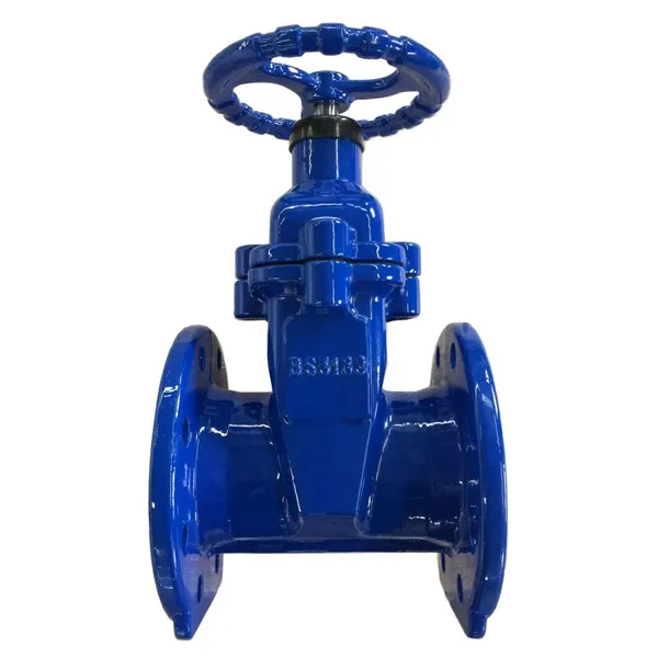 DIN PN16 High Quality Sluice Valve 100mm 4inch Cast Iron Ductile Iron GGG40 Soft Seal Rubber Seat Water Gate Valve Price photo-4