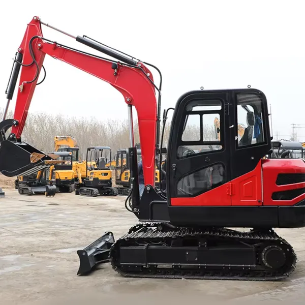 Crawler Digger 2.5Ton Main Model 2Ton 3.5Ton Mini Excavator Hydraulic Crawler Type for Farm & Agricultural Construction photo-2
