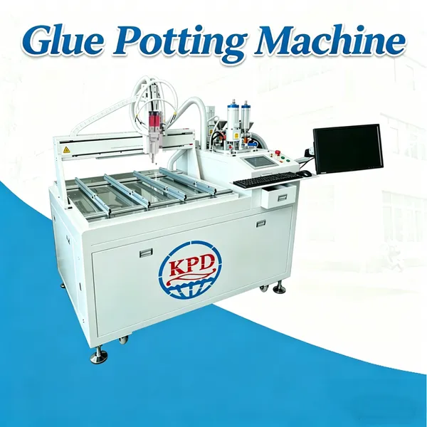 Silicone Epoxy Resin Glue Dispensing Mixing Potting Filling Machine Label Badge Making LED PCB Dynamic Mixing photo-5
