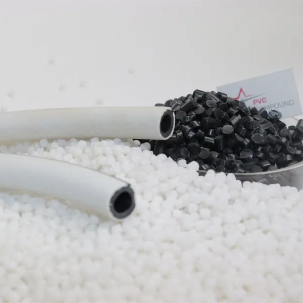 High Glossy Soft PVC Granules Compounds for Coated Iron Pipes photo-4
