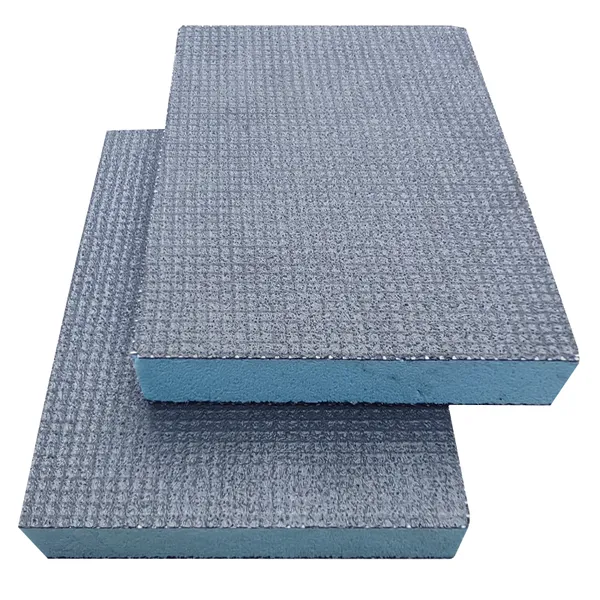 Blue XPS Foam Core Tile Backer Board Cement Surface Waterproof Panel for Bathroom Shower Wall Remodeling Construction photo-3