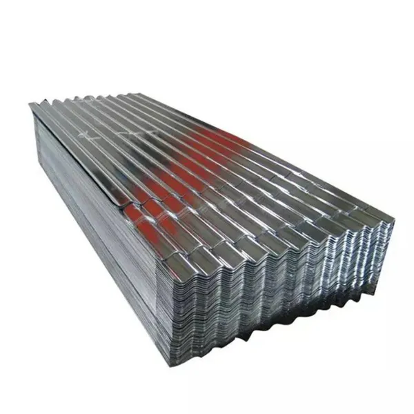 0.5mm – 1.5mm WT, Galvanized Corrugated Plate; DX51D / SGCC – T-profile / U-profile – Large Stock photo-4