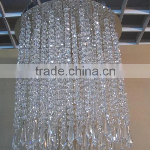 Crystal Bead Chandelier Ceiling Light Crystal Lamp photo-4