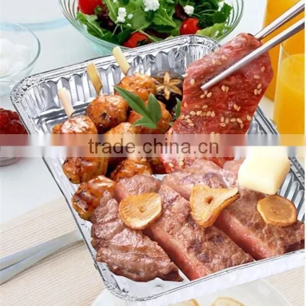Rectangular Aluminum Foil Grill Tray photo-2