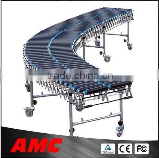 ACT Flexible Powered Roller Conveyor, Expandable For Loading & Unloading