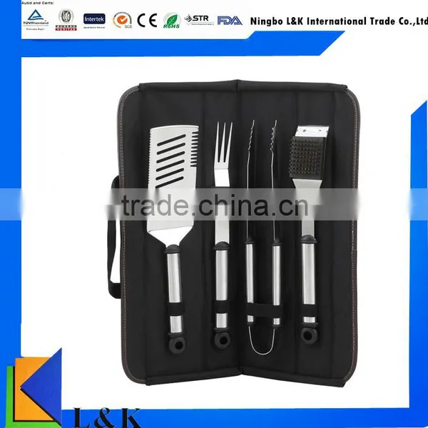 4 pieces barbecue tool/barbecue tools set/kitchen tools set