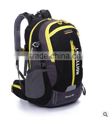 Outdoor Sporty Good Quality Polyester Nylon Men Women Waterproof Travel Hiking Camping Backpack
