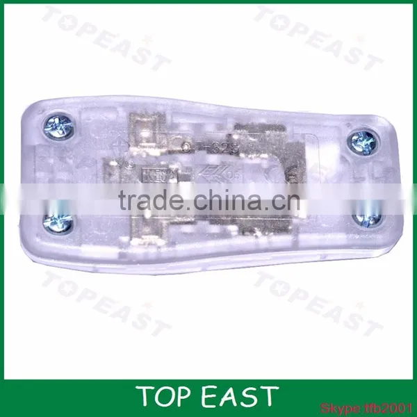 2 Double On/off Device SAA Screw Inline Switch for Household DIY Wiring photo-2