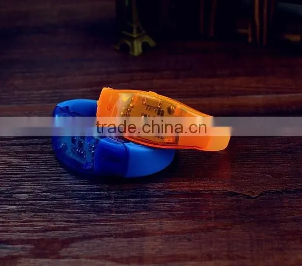 Custom Flashing Silicone Sound Activated LED Bracelet