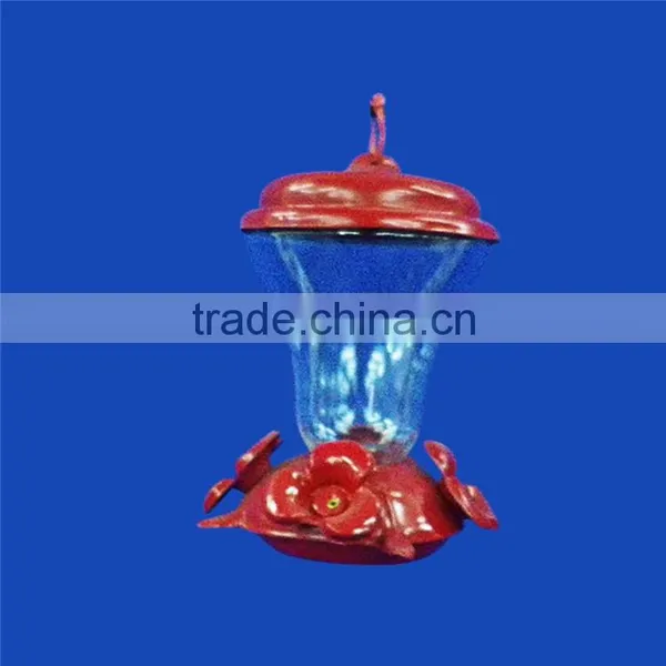 Glass Bottle an Bird Feeder With Screw Plastic Cap photo-3