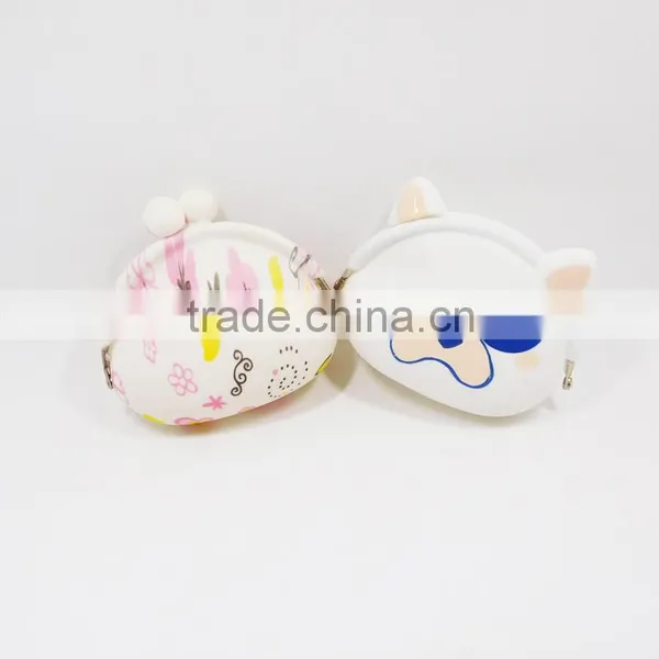 Cute Silicone Coin Purse Clasp Wallet Silicone Purse Silicone Wallet photo-4