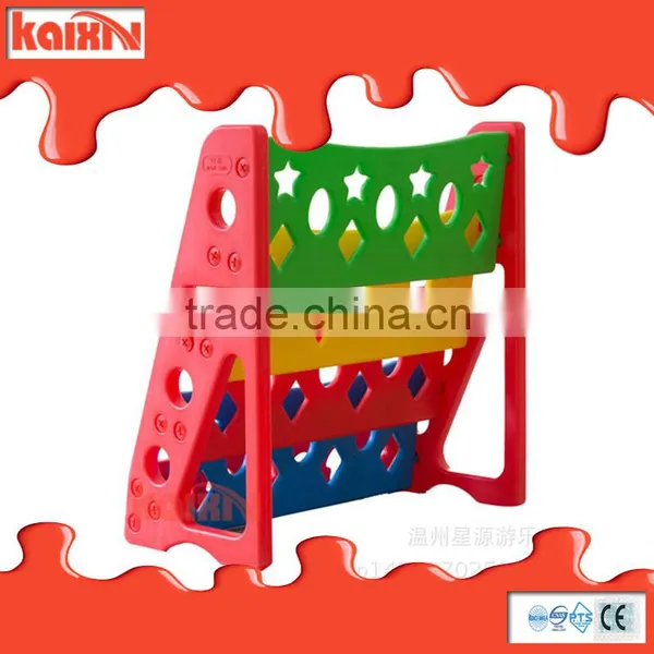 Children Multifunctional Plastic Book Shelf Toy photo-4