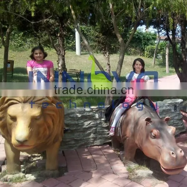 Life-size Automatic Walking Animatronic Dinosaur for Ride photo-3