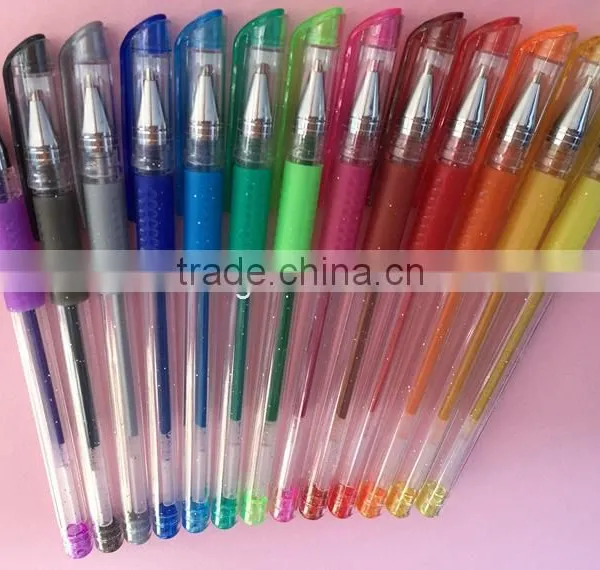 Gel-Ink Gel Pen's Ink Type and Normal Gel Pen's Ink Feature Colored Gel Pen 20-piece Value Set photo-4