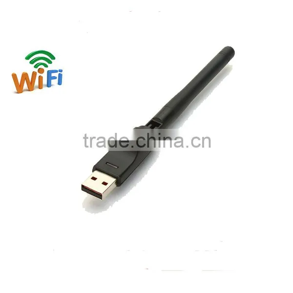 Mini Wifi USB Adapter Ralink RT5370 150mbps 2db for Satellite Receiver photo-2