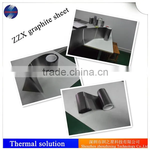 Mobile phone use 0.025mm 1500W/mk thermal conductivity artifical graphite