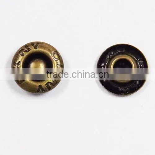 Fashion Brass Metal Jean Rivet Button for Clothing photo-2