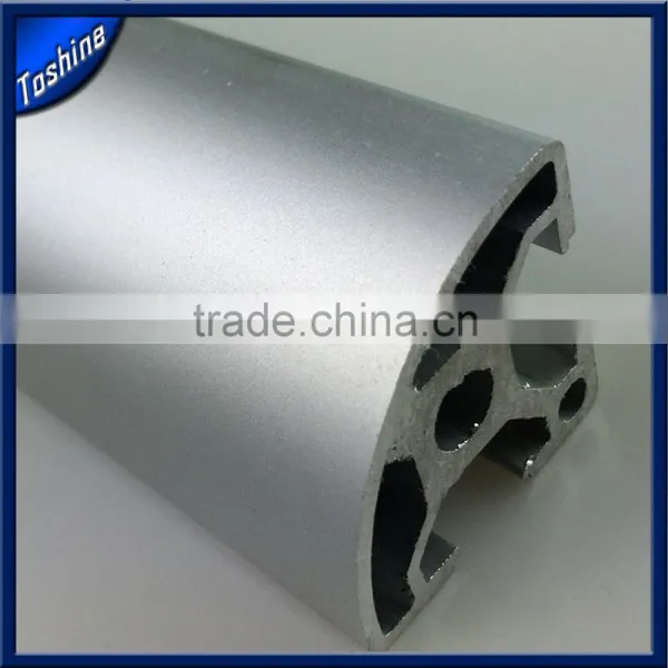 6063 t5 Aluminum Extruded Profiles 30x30 R90 photo-2