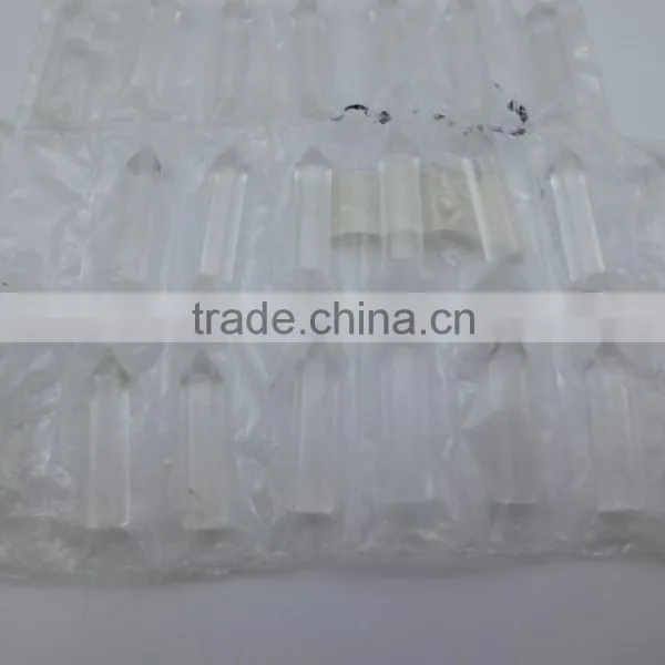 Wholesale Natural Tiger Eye Gems Stones Hexagonal Crystal Amazonite Point Healing Necklaces Earrings Pendant Beads Jewelry photo-5