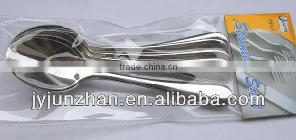 Stainless Steel Cutlery 6pcs Spoon Set and High Mirror Polishing photo-2