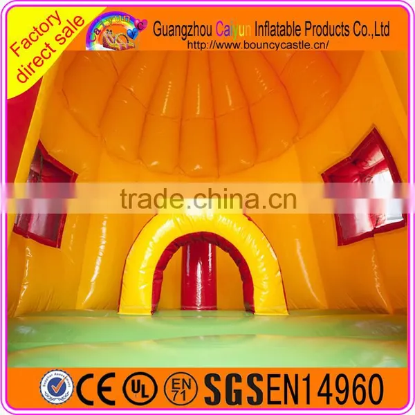 2016 Top Quality Mini Size Inflatable Mushroom Bouncy Castle/kids Bounce House photo-3
