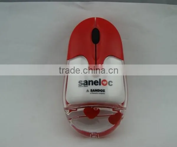 Computer Gift 2.4G Wireless Rechargeable Liquid Mouse With Lithium Battery photo-5