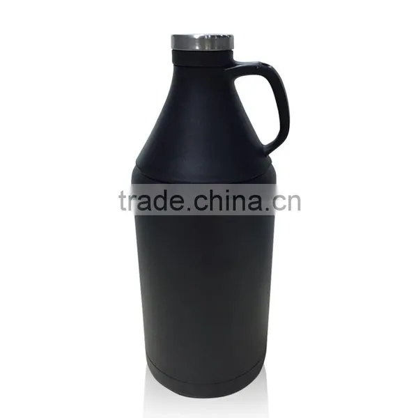 Everich 0.9 Litre 18/8 Stainless Steel Double Wall Insulation Beer Growler photo-6
