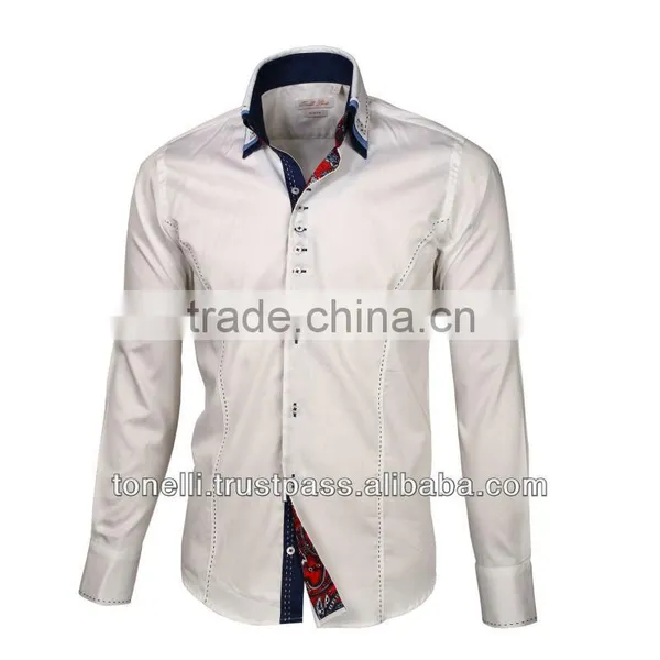 Triple Collar Mens Shirts From Turkey - Free Worldwide Shipping