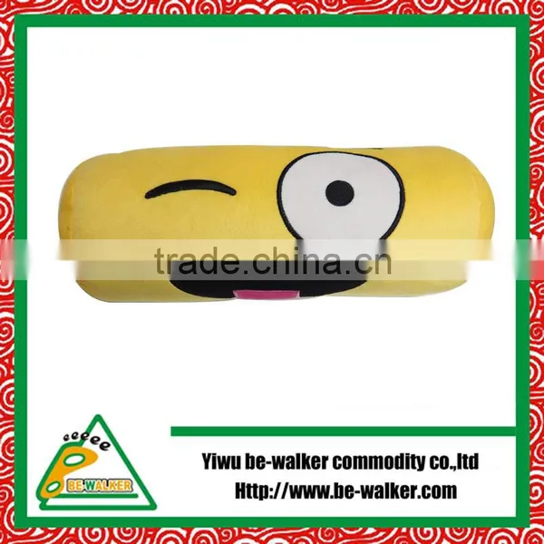 Funny Cute Emoji Tube Cushion Stuffed PP Cotton