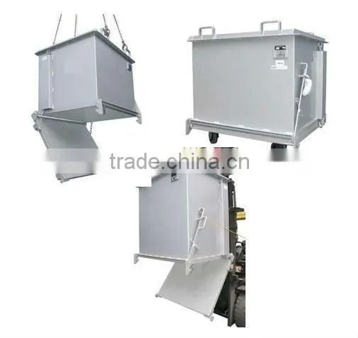 Forklift Bottom Open Skip Waste Bin photo-3