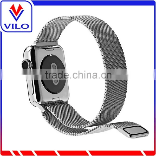 Milanese Loop Strap Link Bracelet Stainless Steel Band For Apple Watch Mesh Wrist Strap photo-6