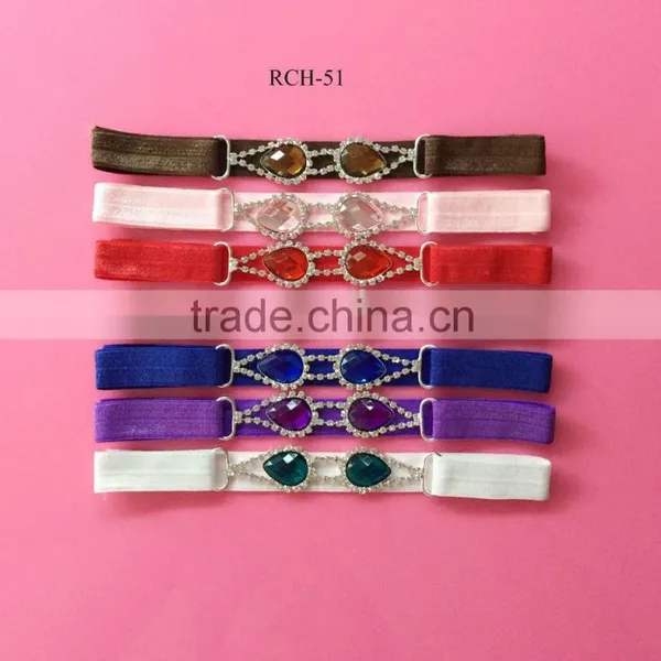 2015 Hot Selling Factory Price Pearl and Rhinestone Connector Decoration Headwear (RCH-51) photo-5