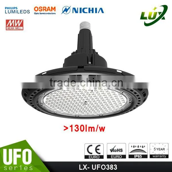Nichia LED, Meanwell Driver, Wireless & Motion Control, 100-140lm/W, 2016 CE Rohs Approved 150W UFO High Bay Lighting LED photo-4