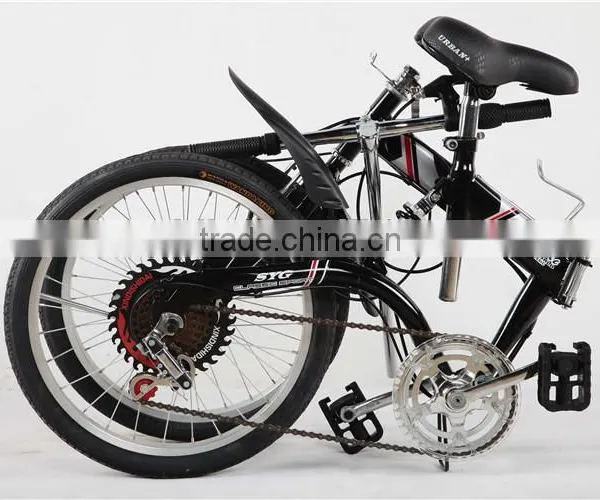 20 Size Cheap Steel Folding Bike With Suspension 20 Pocket Bike photo-5