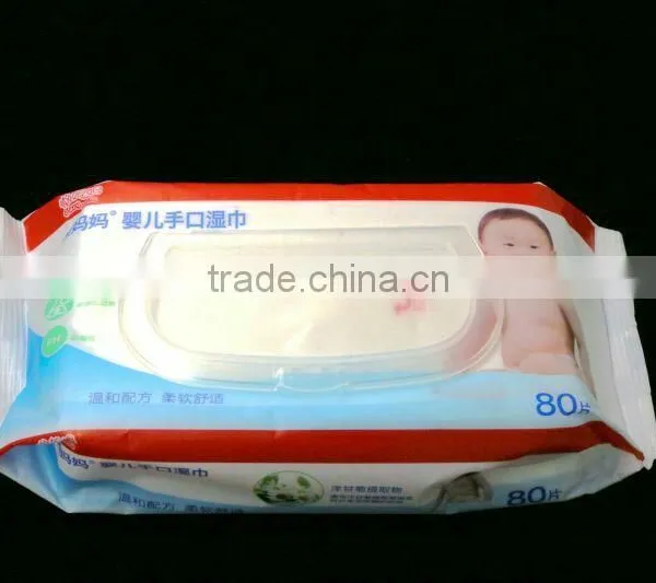 Daily Facial Cleaning Baby Wet Wipe Tissue