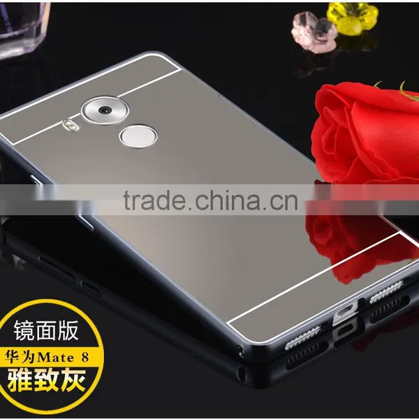 Mirror Case for Huawei Mate 8 Hard Aluminum Back Case For Huawei Mate8 With Metal Case photo-6