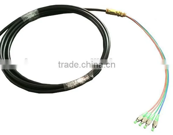 4 Core Outdoor Fiber Optic FC ST LC ST Waterproof Patch Cord photo-3