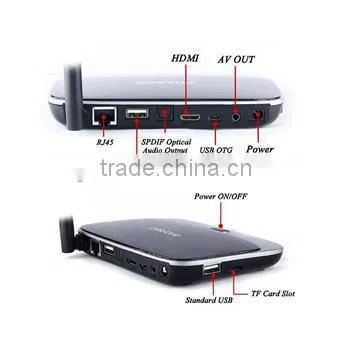 EKB 311 RK3188 Quad Core XBMC 2G/8G 802.11b/g/n Wifi 2.4 WIFI Android TV Smart Box photo-4