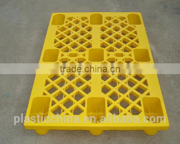 1200*800mm Size Eruo Type Single Face Light-weight Plastic Pallets photo-4