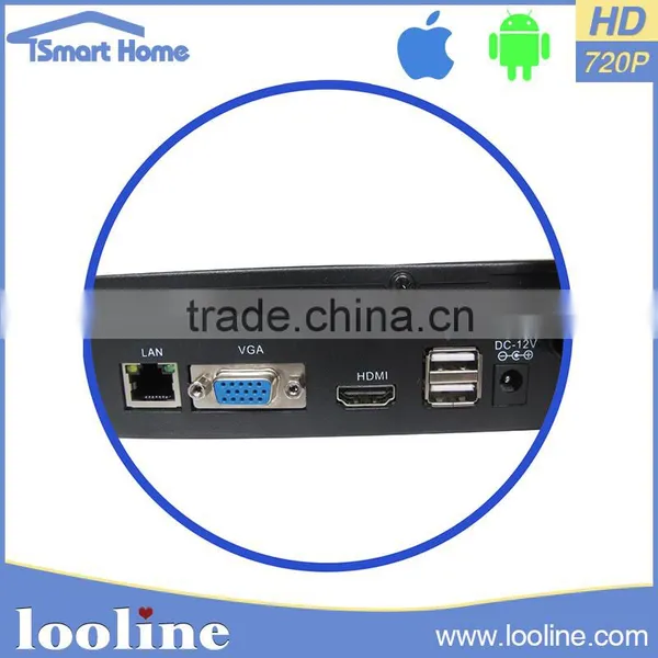Looline Good Quality 9CH NVR Plug And Play Waterproof Bullet Camera photo-4