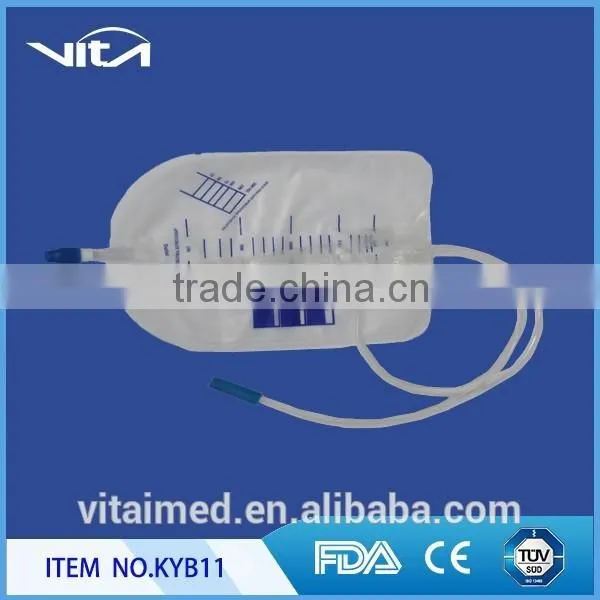 2000ml Non-toxic PVC Urine Collection Bag KYB11 photo-5